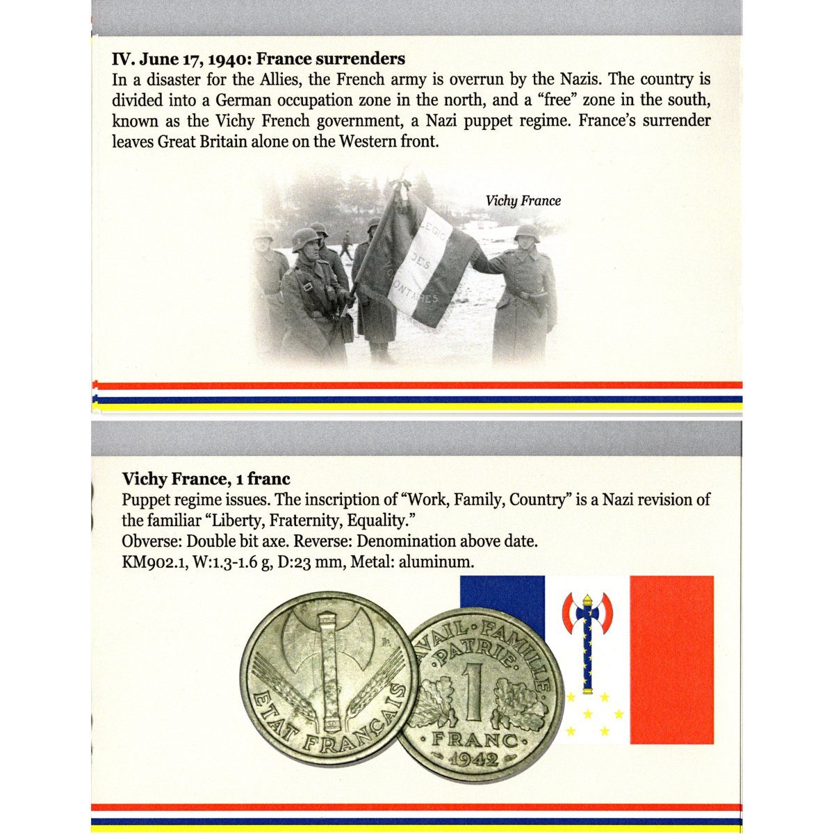 Triumph & Tragedy Box: The Second World War European Theater (WWII) (Eight-Coin Box)