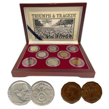 Triumph & Tragedy Box: The Second World War European Theater (WWII) (Eight-Coin Box)