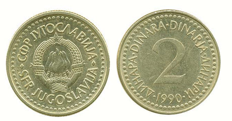 Yugoslavia KM143(U) 2 Dinara